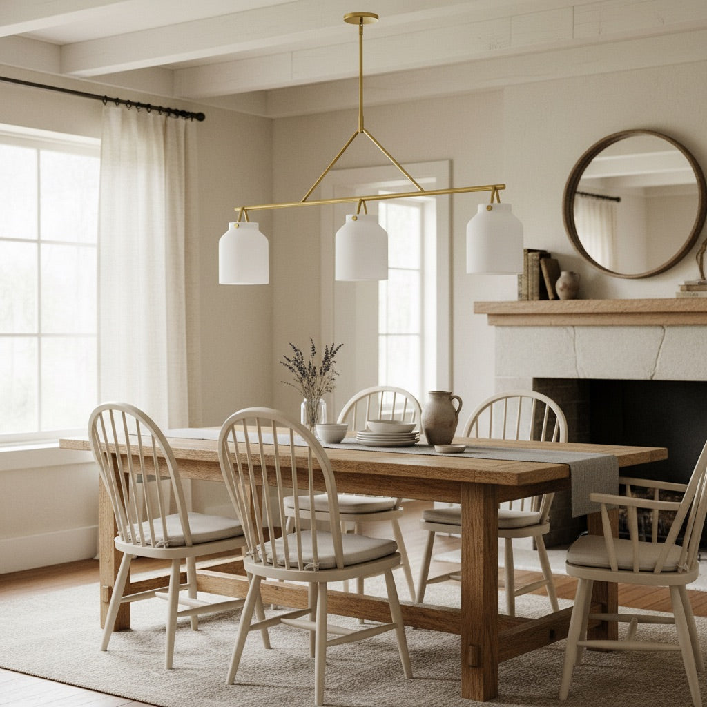Roan | Hanging Bowl Shade Kitchen Dining Room Pendant Light