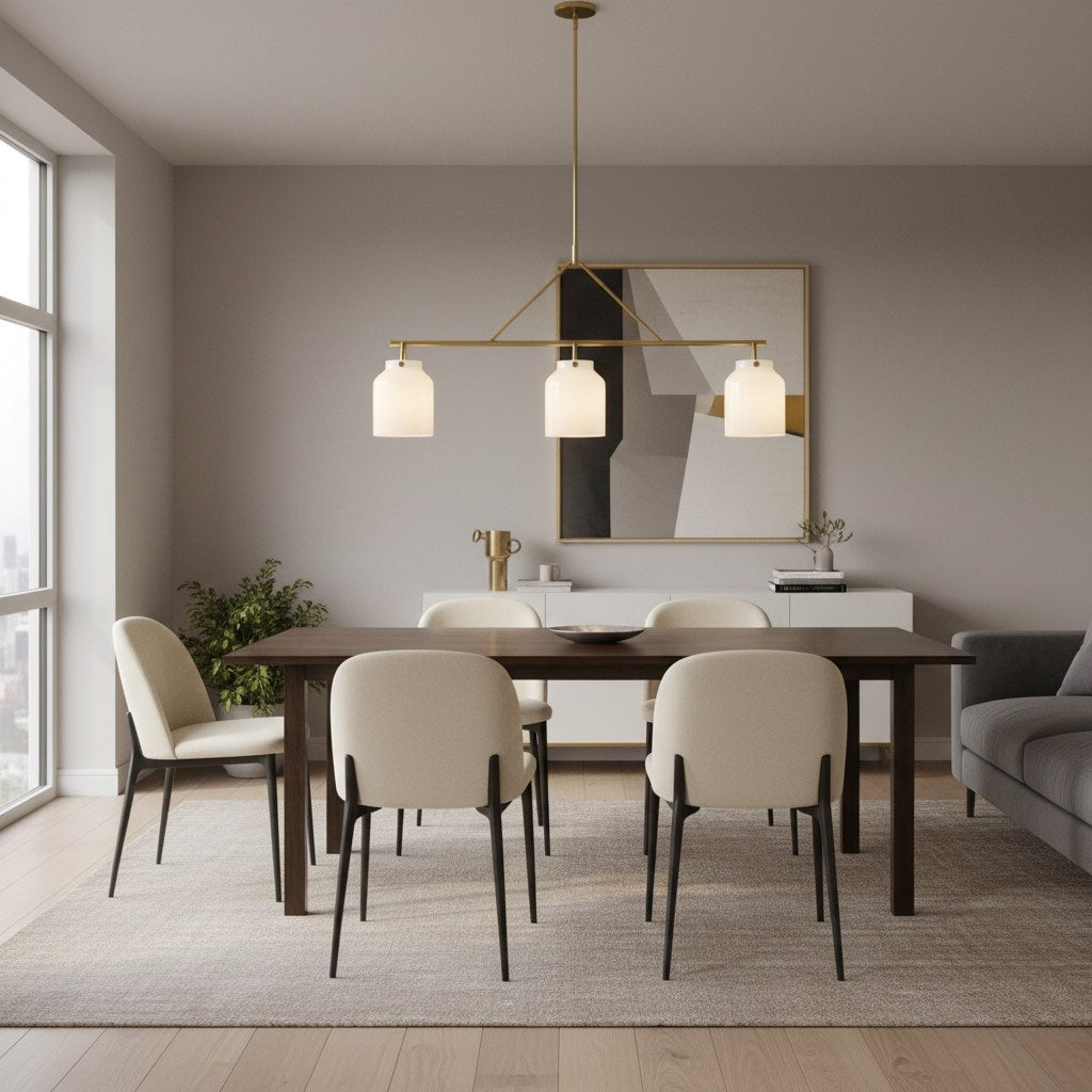Roan | Hanging Bowl Shade Kitchen Dining Room Pendant Light