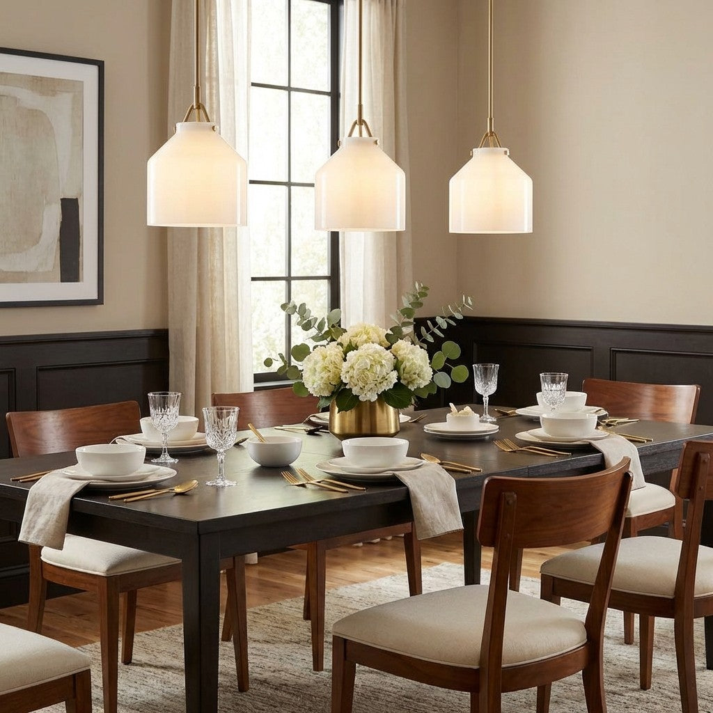 Roan | Hanging Bowl Shade Kitchen Dining Room Pendant Light