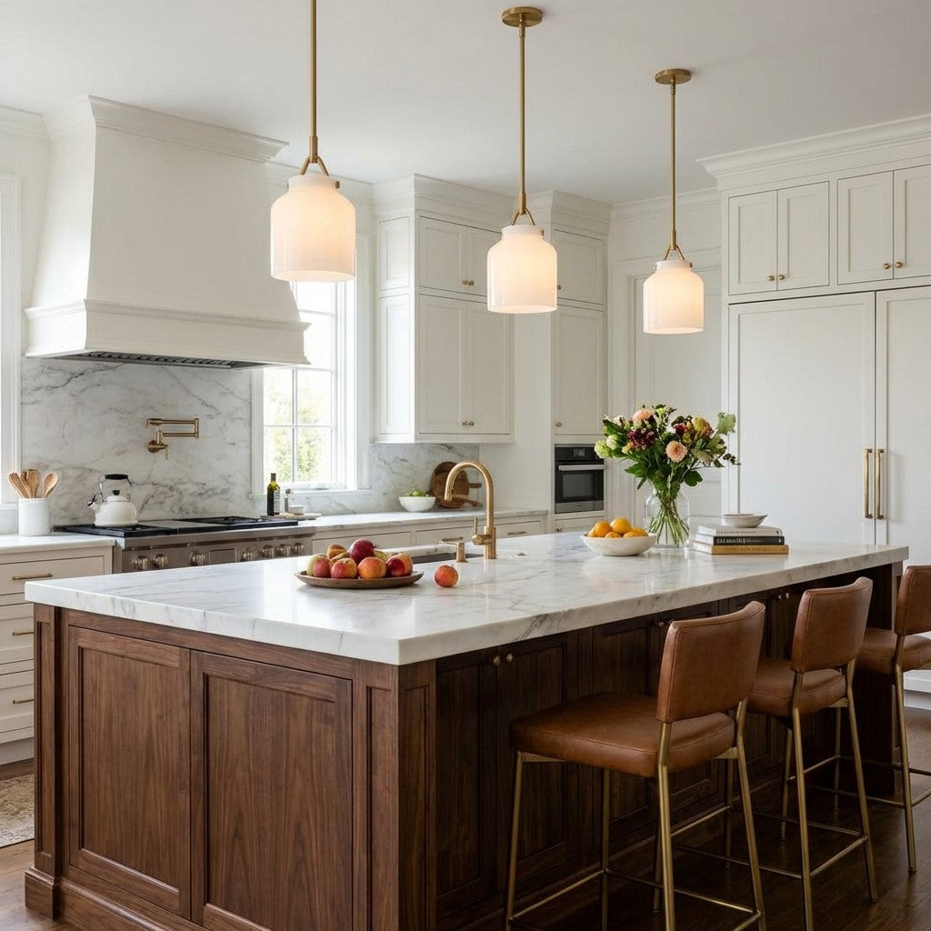 Roan | Hanging Bowl Shade Kitchen Dining Room Pendant Light