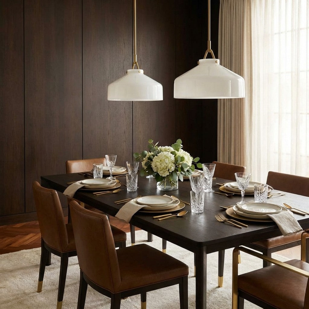 Roan | Hanging Bowl Shade Kitchen Dining Room Pendant Light