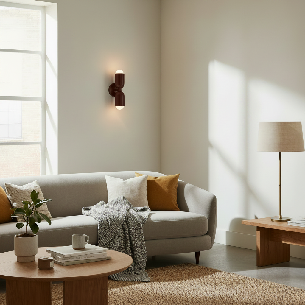 Dualis | Double-Headed LED Wall Light – Bauhaus Design