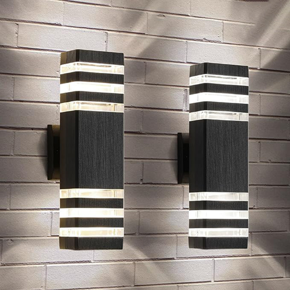 Miro | Waterproof Outdoor Wall Lights for Porch, Garden & Entryway