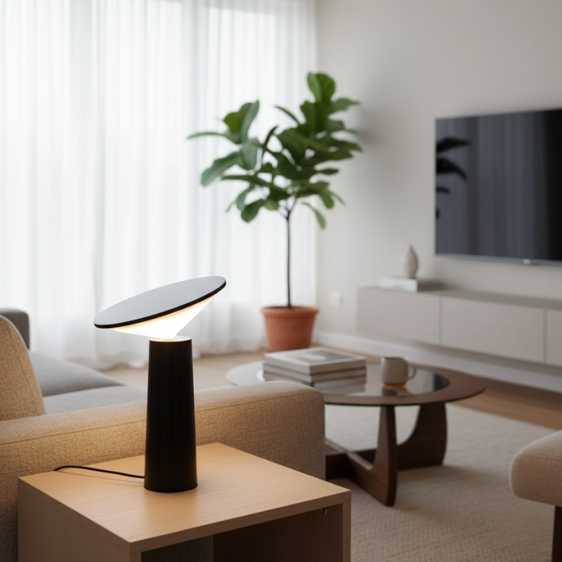 Emberly | Wireless Adjustable  & Rechargeable LED Dimmable Table Lamp