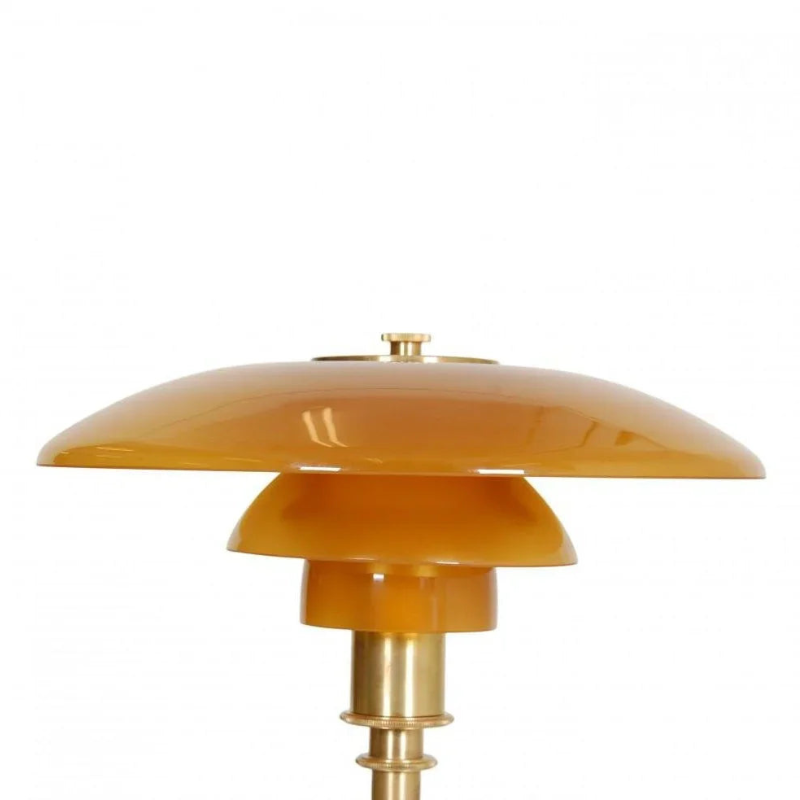 Orluna | Copper Base Art Deco Modern Desk Lamp for Office Lighting