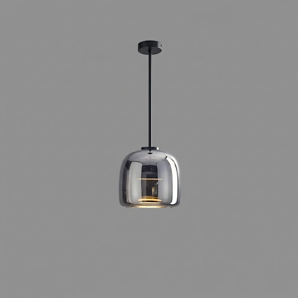 Vianca | Clear Glass Pendant Lamp Modern Bedroom Entryway Light