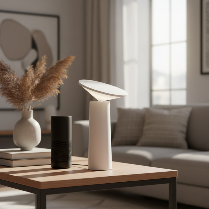 Emberly | Wireless Adjustable  & Rechargeable LED Dimmable Table Lamp