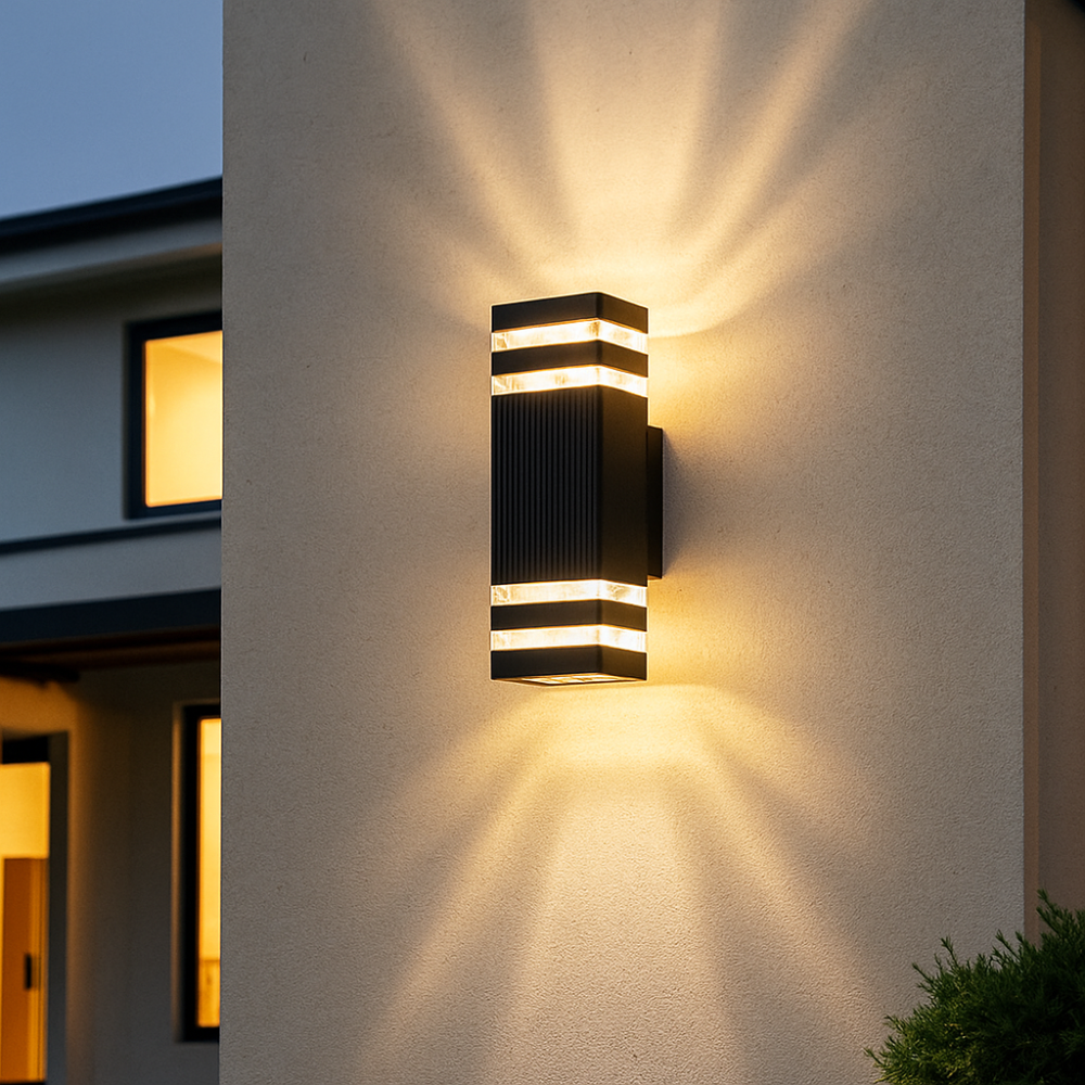 Miro | Waterproof Outdoor Wall Lights for Porch, Garden & Entryway