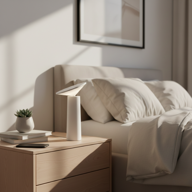 Emberly | Wireless Adjustable  & Rechargeable LED Dimmable Table Lamp