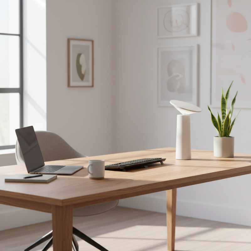 Emberly | Wireless Adjustable  & Rechargeable LED Dimmable Table Lamp