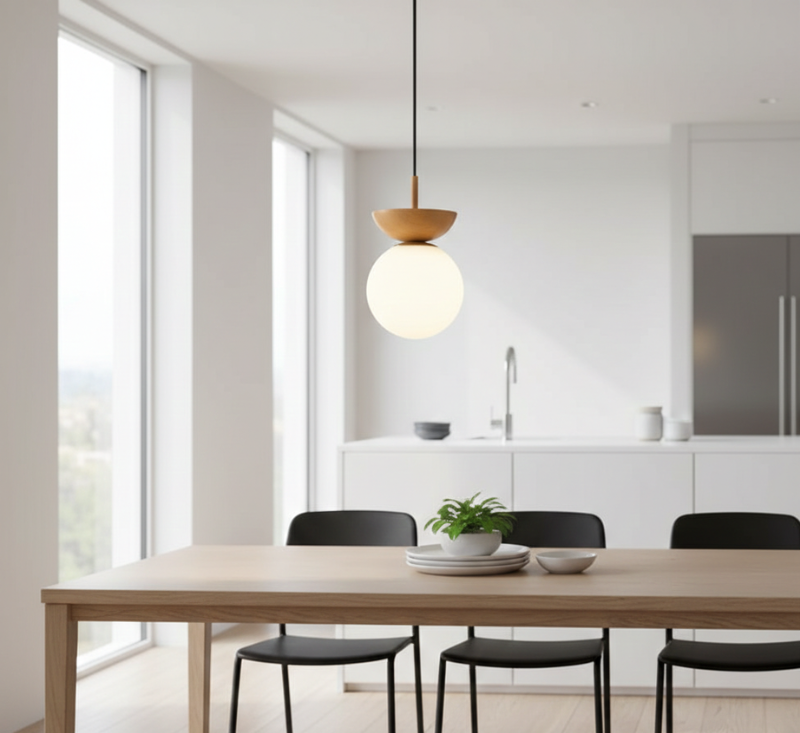 Maren | 3-Color LED Japanese-Style Ceiling Light for Home Lighting