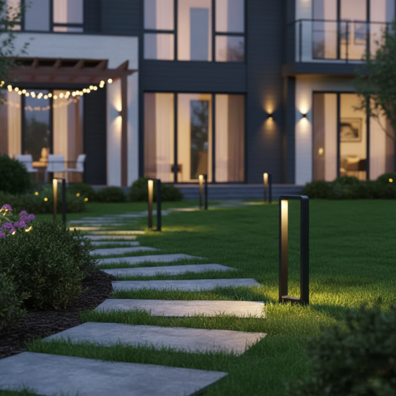 Corvin | In-Ground LED Pathway Lights Aluminum Outdoor Landscape Lighting