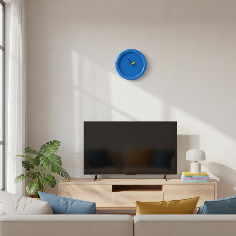 Aviano | Silent Refined Wall Clock 3D Acrylic for Living Room