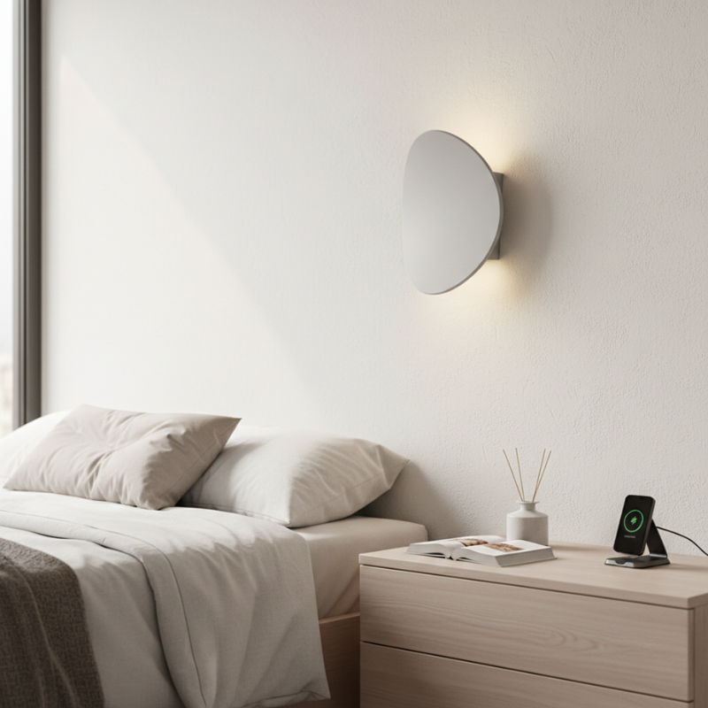 Cyra | Minimalist LED Curved Wall Lamp for Home Interiors