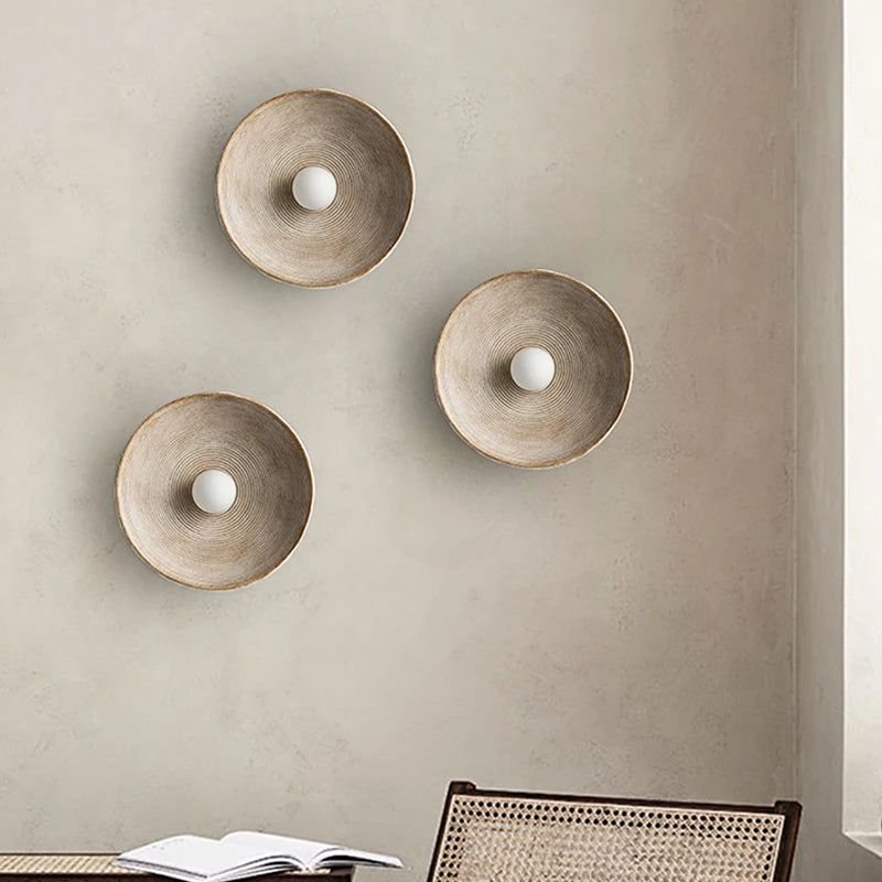 Tokyo | Retro Ceramic LED Wall Light - Japandi Style