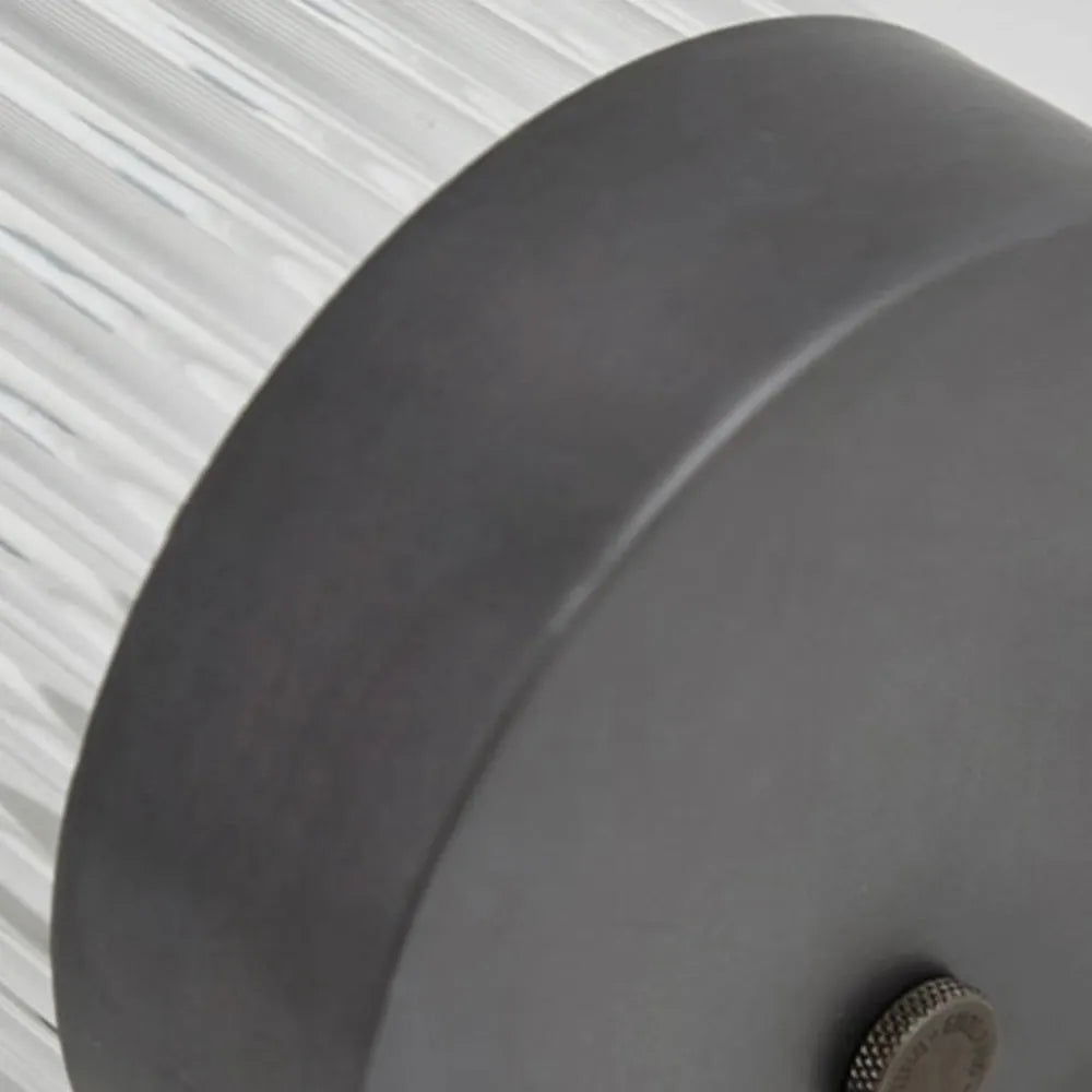 Angad | Outdoor Wall Lamp, Metal/Glass