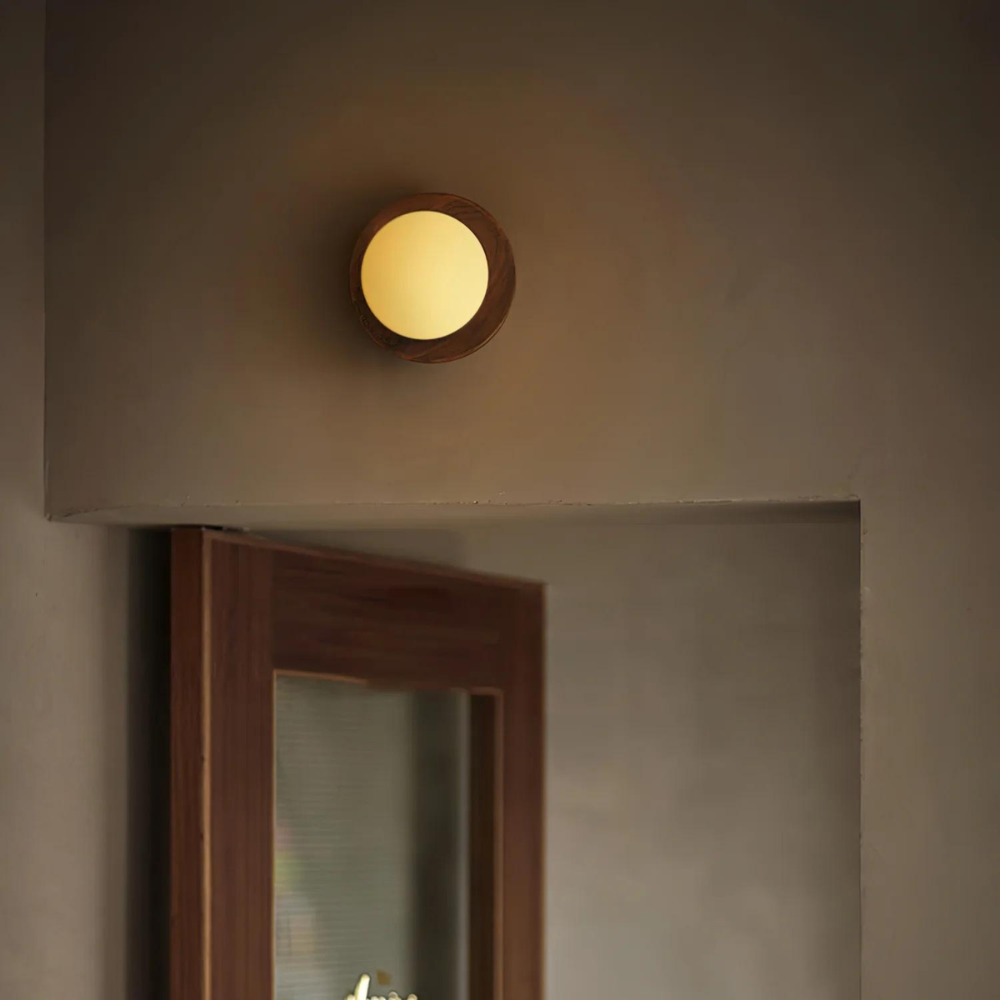 Elaar | Scandinavian Natural Wood LED Wall Light