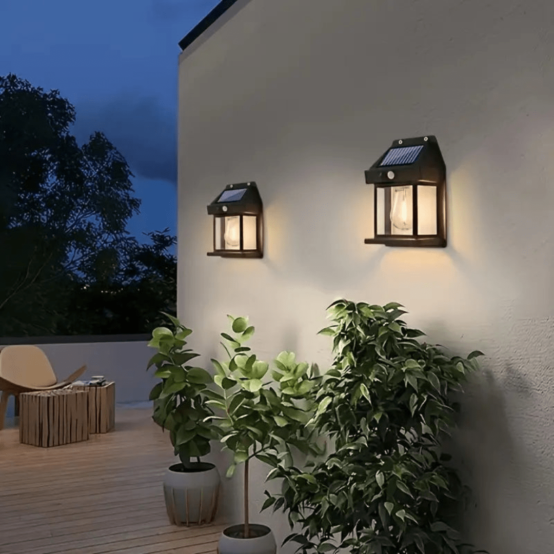 Darian | Contemporary Solar Garden Lamp with LED Glow for Outdoor Spaces