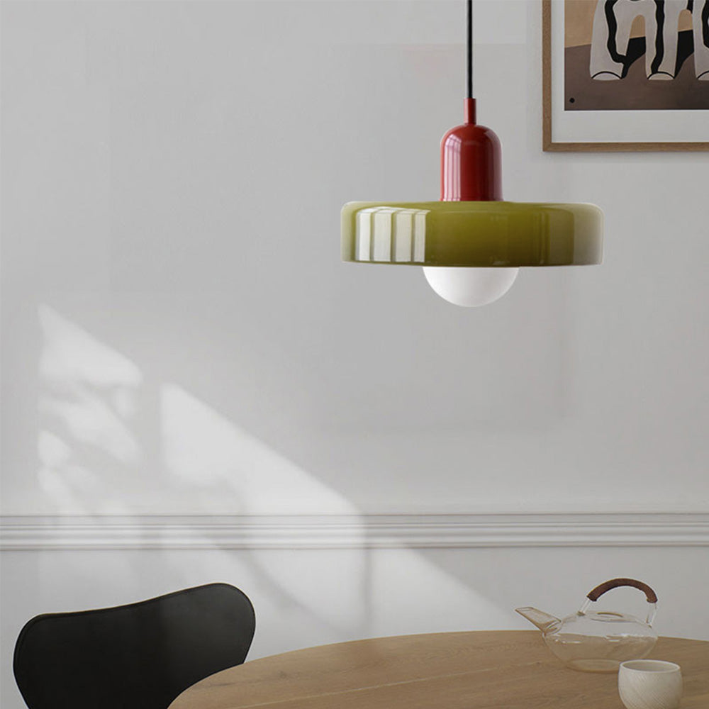 Luna | Retro Glass Pendant Lights, Living Room