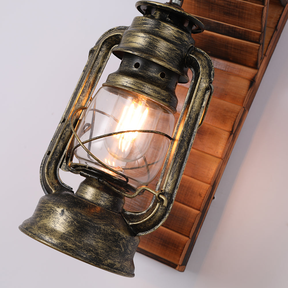 Jan | Vintage Lantern Living Room Wall Light