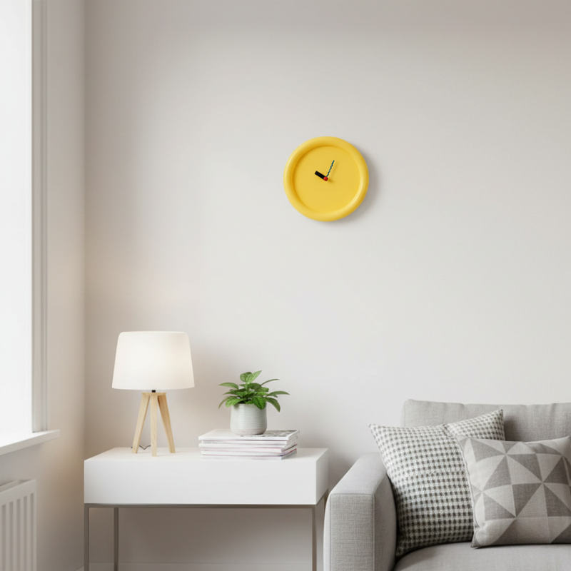 Aviano | Silent Refined Wall Clock 3D Acrylic for Living Room
