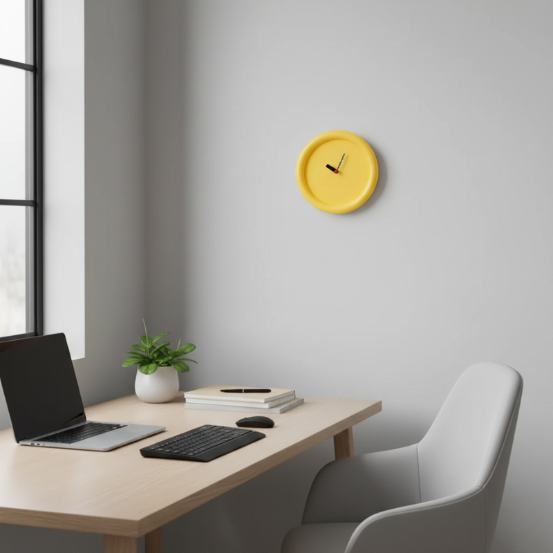 Aviano | Silent Refined Wall Clock 3D Acrylic for Living Room