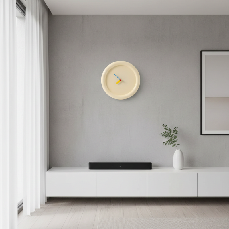 Aviano | Silent Refined Wall Clock 3D Acrylic for Living Room