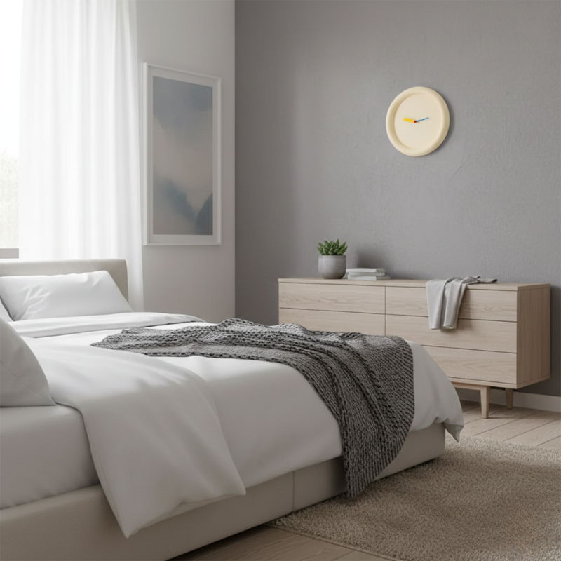 Aviano | Silent Refined Wall Clock 3D Acrylic for Living Room
