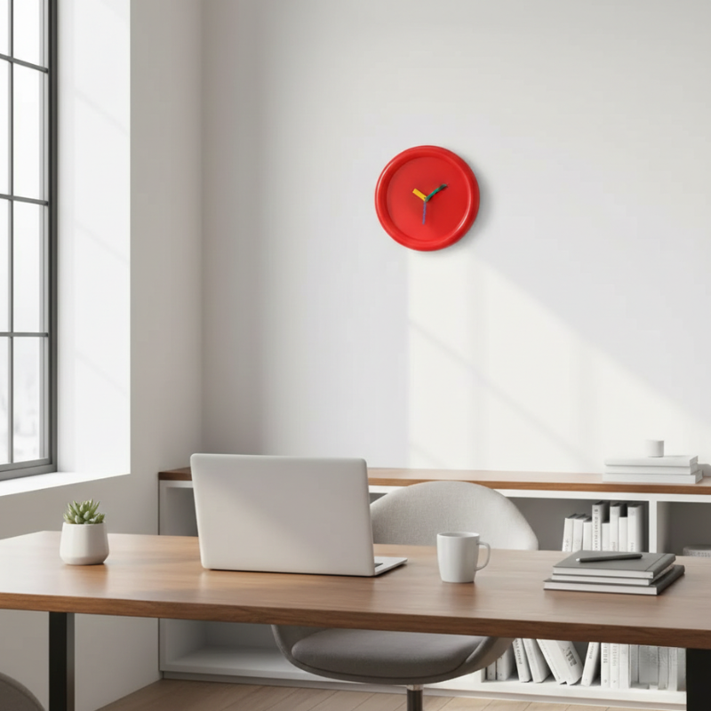 Aviano | Silent Refined Wall Clock 3D Acrylic for Living Room