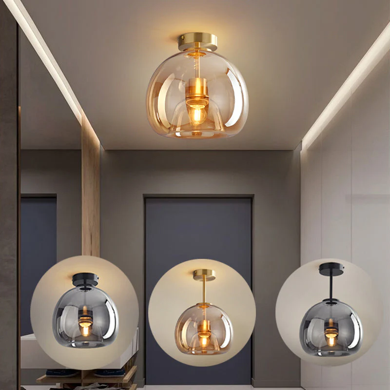 Retro | Modern Ceiling Lights, Glass