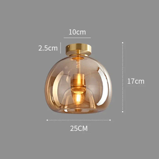 Retro | Modern Ceiling Lights, Glass