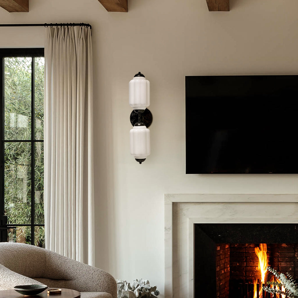 Napoli | Glass Wall Sconces, Vintage