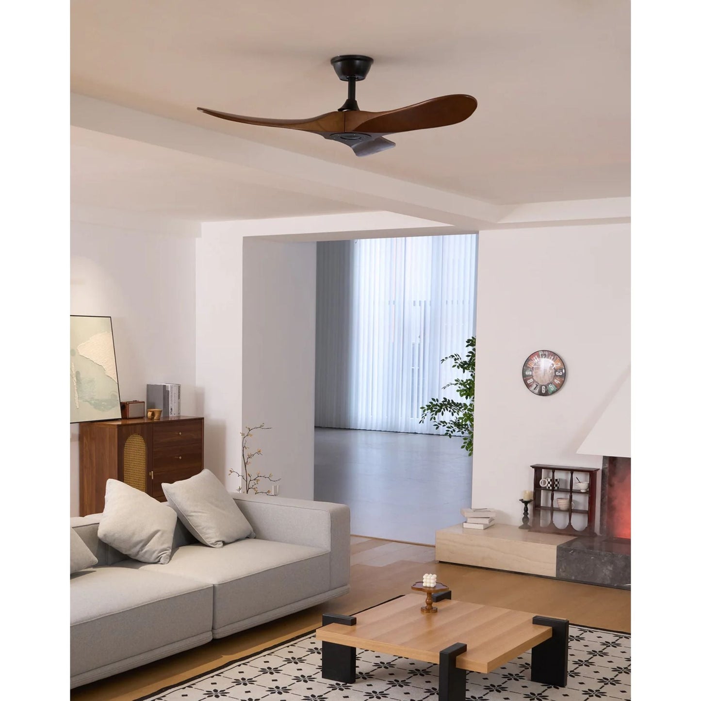 Woody | Remote-Controlled Ceiling Fan