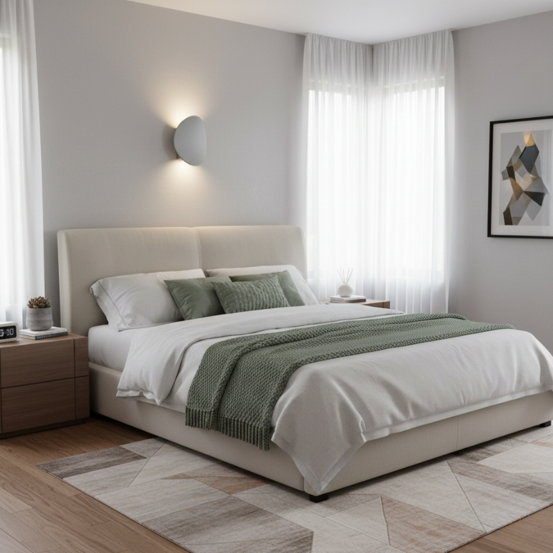 Cyra | Minimalist LED Curved Wall Lamp for Home Interiors