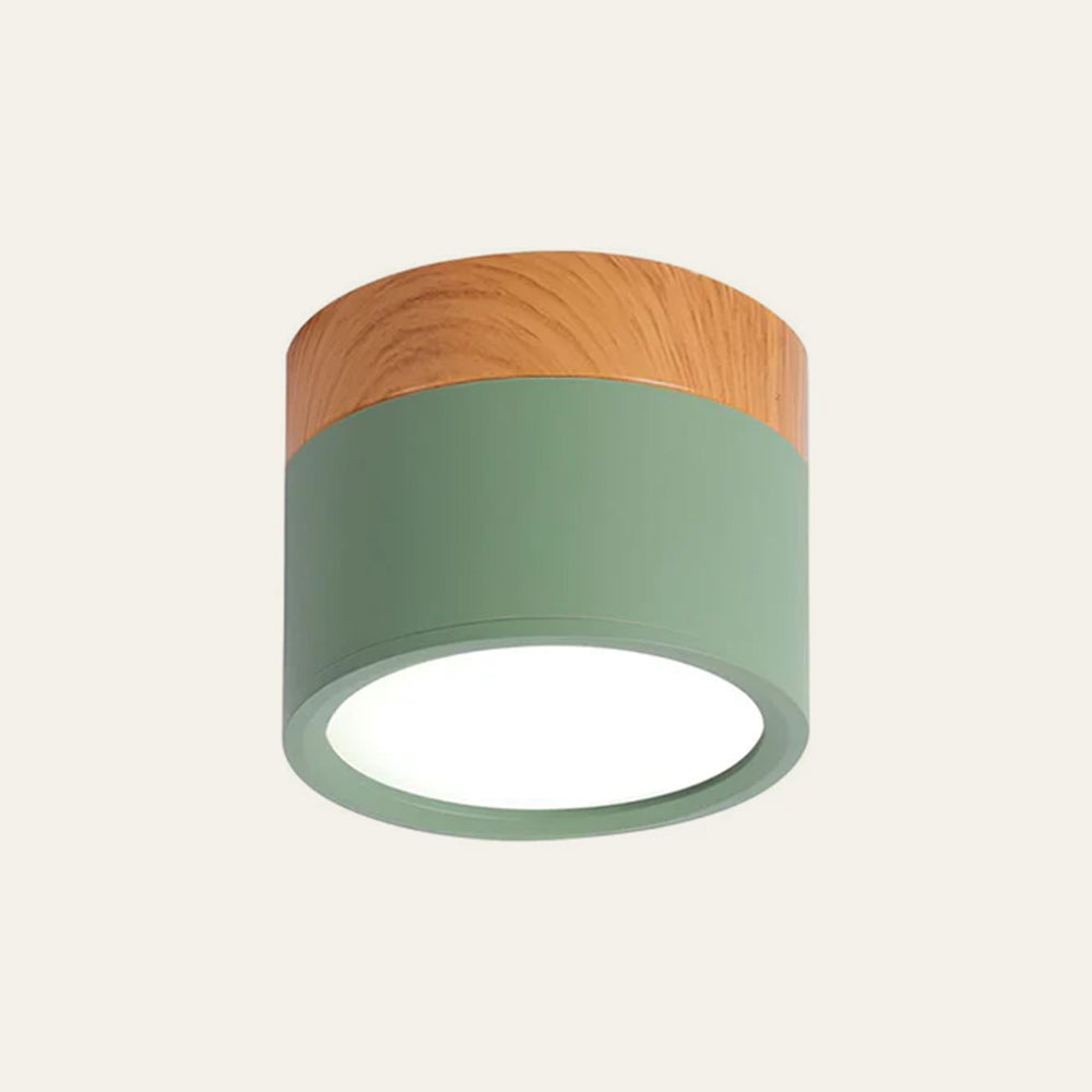 Noor | Flush Ceiling Lights, Cylinder