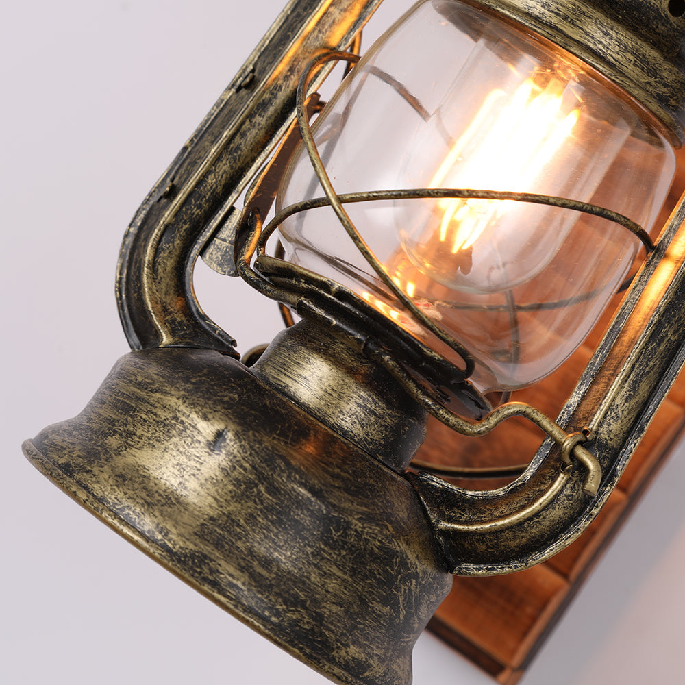 Jan | Vintage Lantern Living Room Wall Light