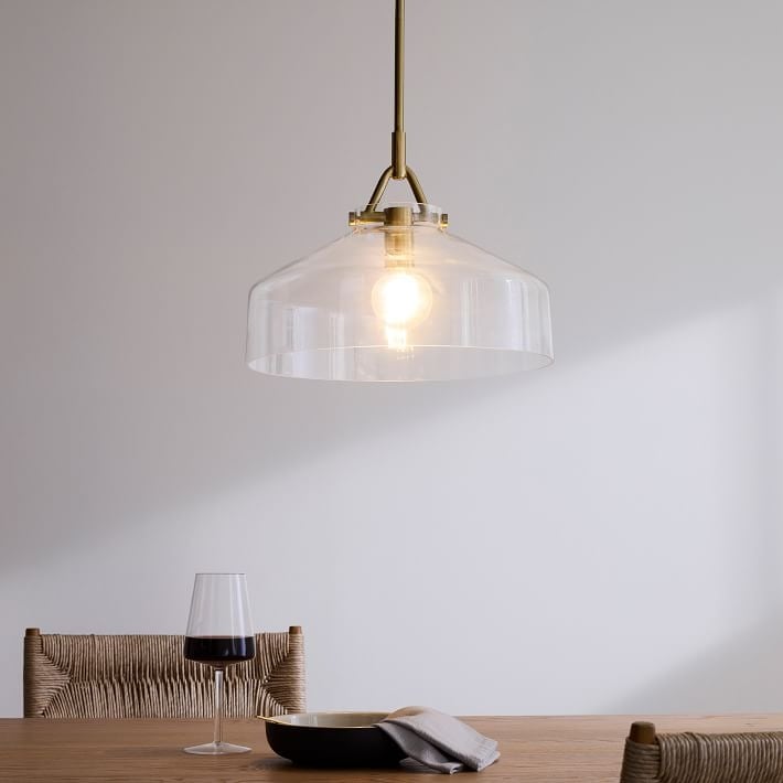 Roan | Hanging Bowl Shade Kitchen Dining Room Pendant Light