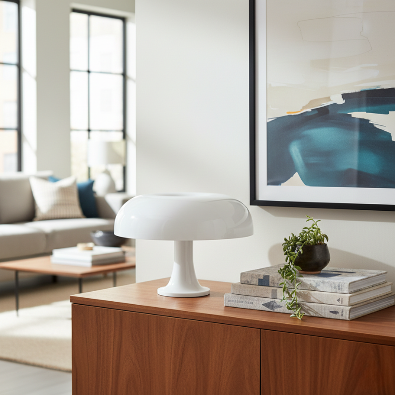 Aveline | Italian Style Retro Mushroom Table Lamp for Modern Interior