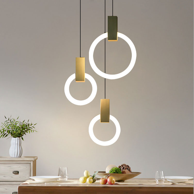 Nordic | LED Ring Pendant Lights