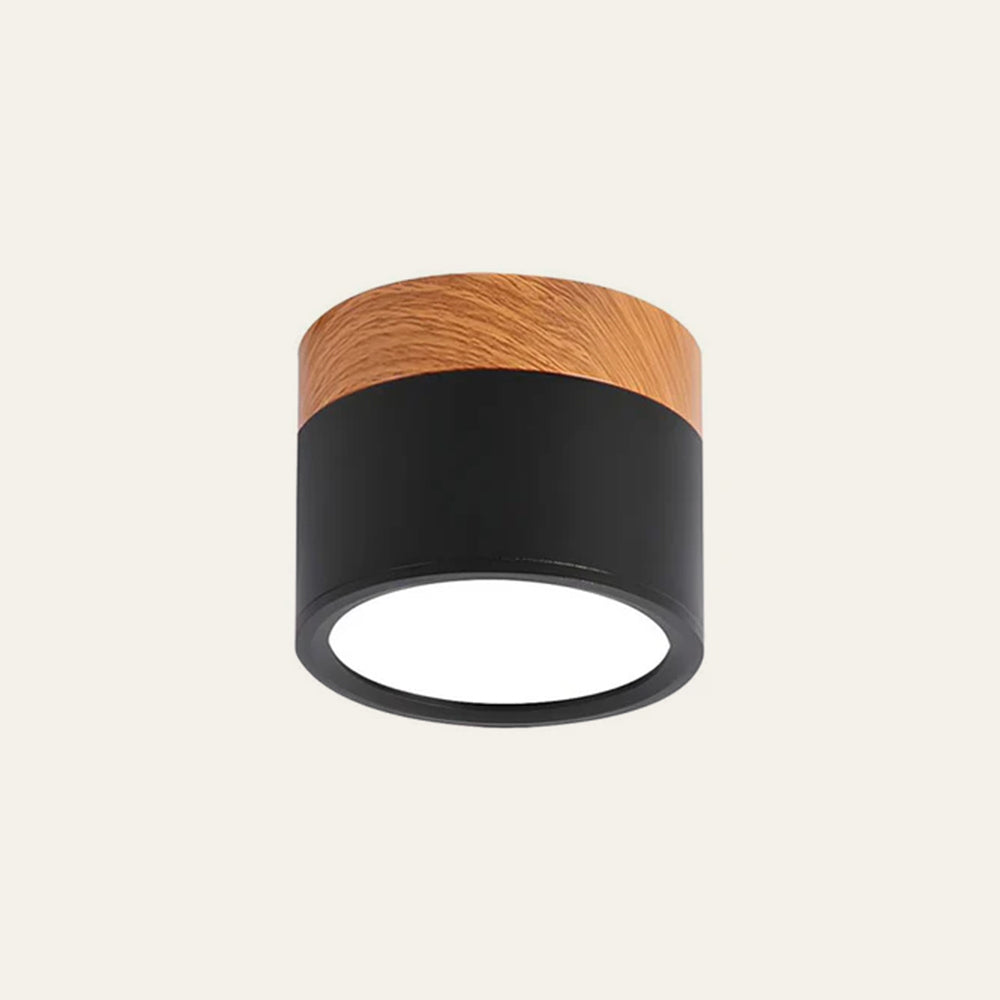 Noor | Flush Ceiling Lights, Cylinder