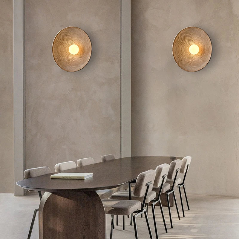 Tokyo | Retro Ceramic LED Wall Light - Japandi Style