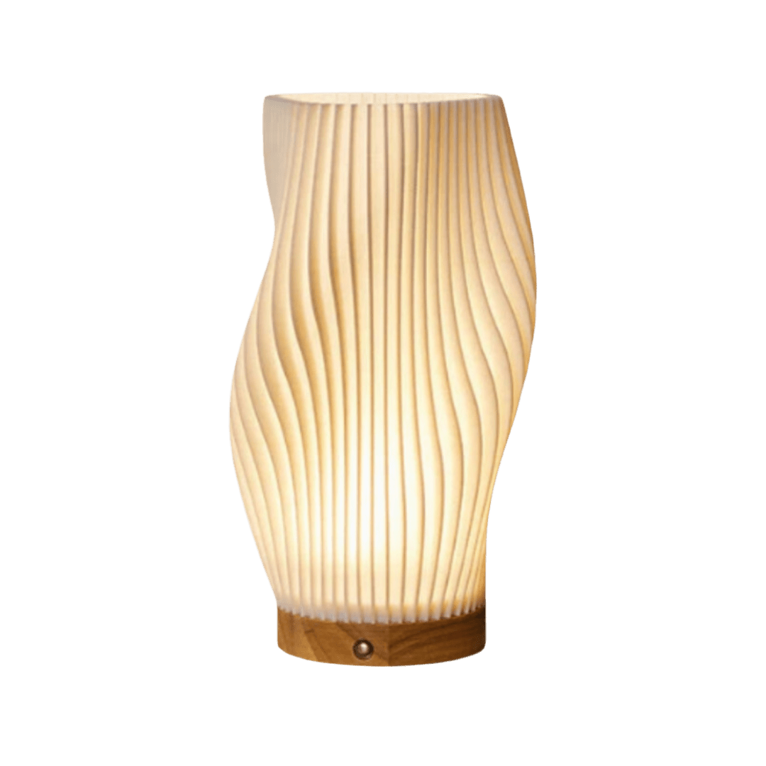 Wavecrest | Sculptural LED Dimmable Table Lamp
