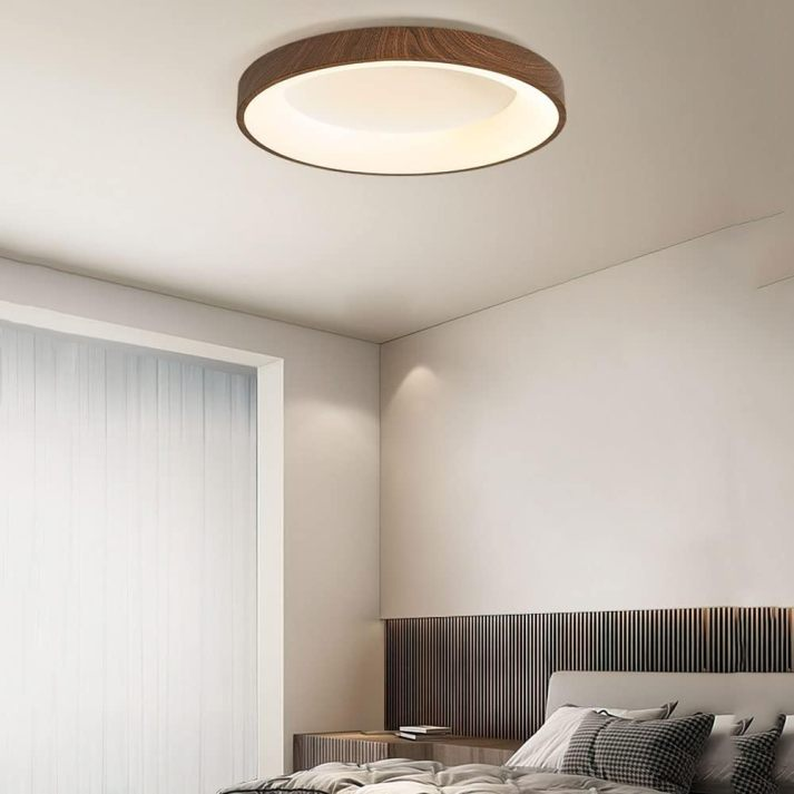 Nexa | Ceiling Light – Integrated LED, Wooden Design