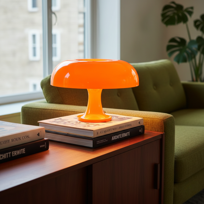 Aveline | Italian Style Retro Mushroom Table Lamp for Modern Interior
