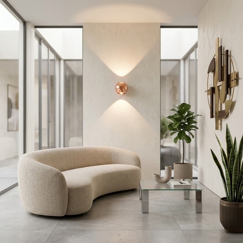 Robin | Hardwired LED Foyer Hallway Wall Light