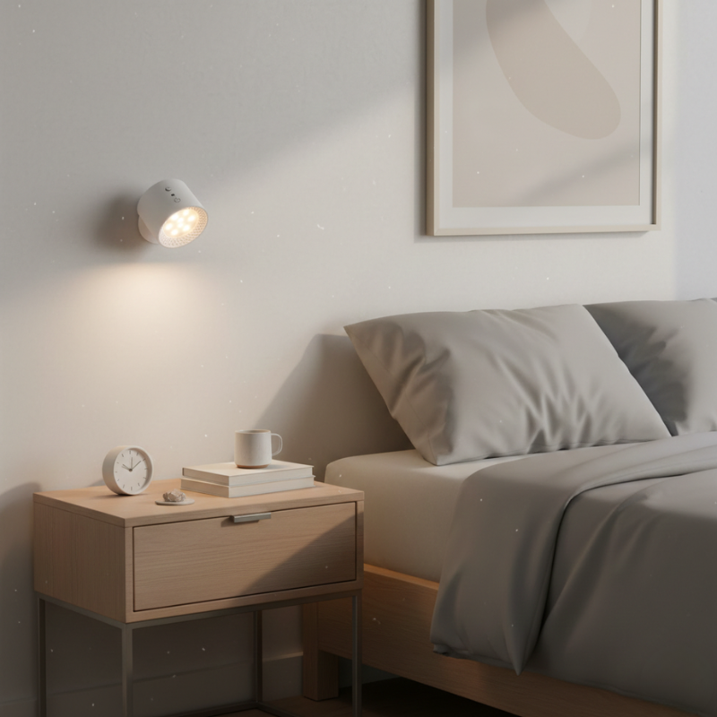 Atlas | Adjustable Battery Powered Wall Light LED with Rechargeable Remote