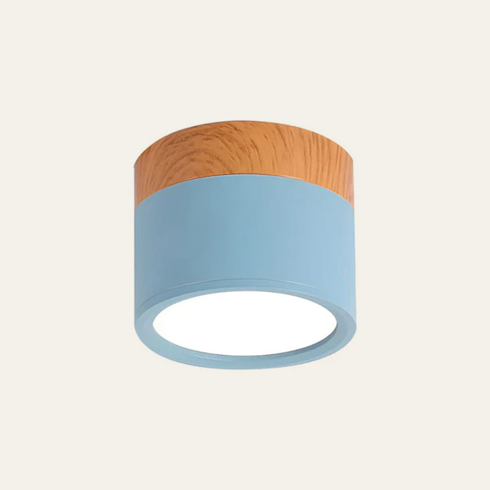 Noor | Flush Ceiling Lights, Cylinder