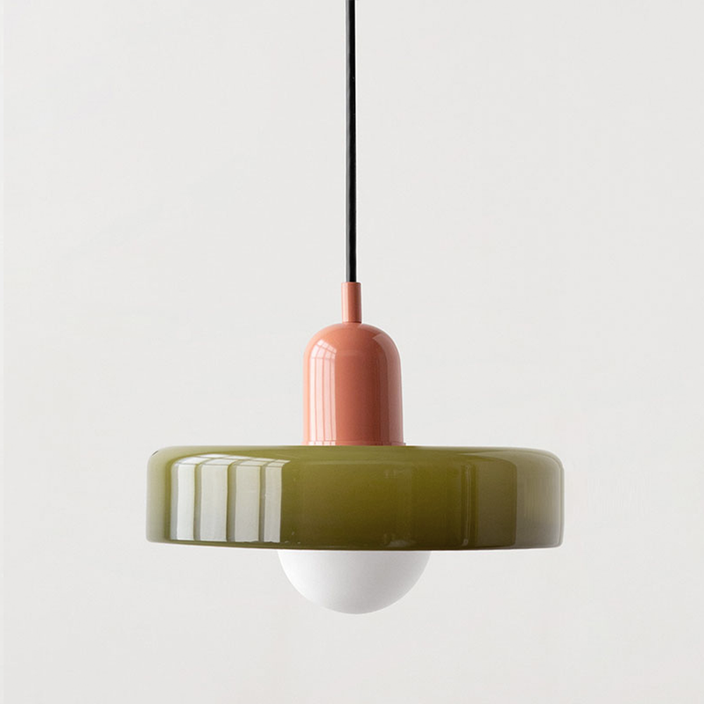 Luna | Retro Glass Pendant Lights, Living Room