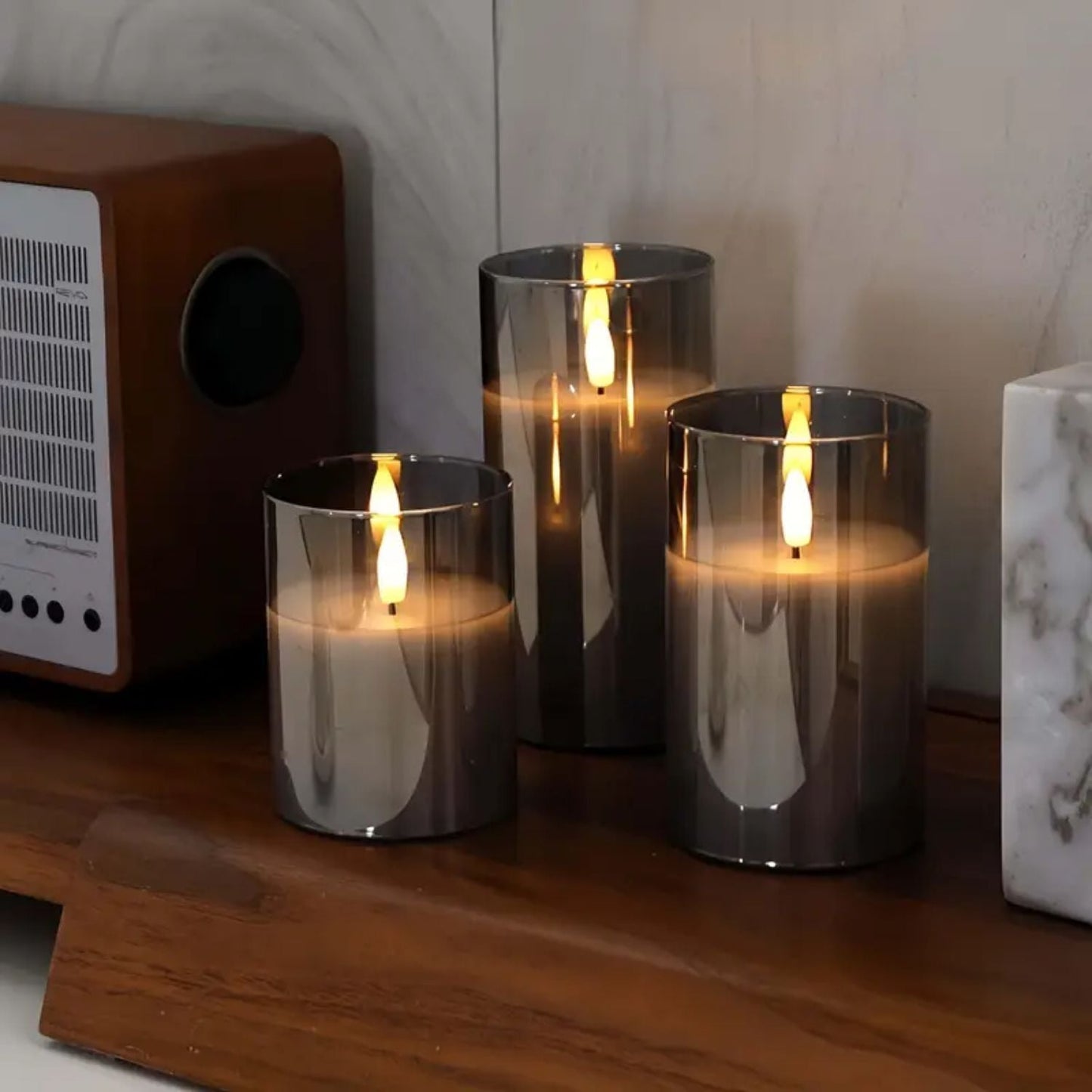 Aura | Flameless Candles, Remote Control