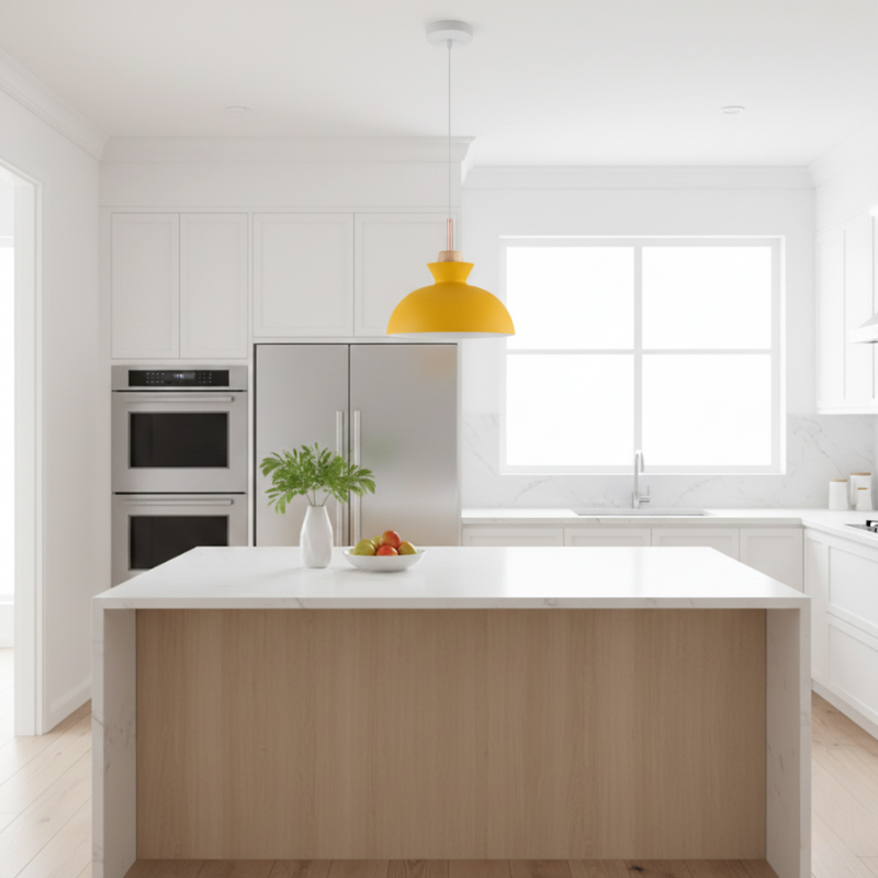 Renzo | Adjustable Dome Kitchen Dimmable Pendant Light